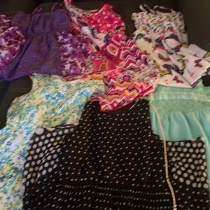 6 girls dresses size 10-12